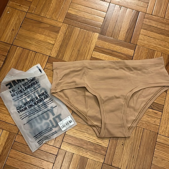 HARPER WILDE Cloud Cotton Hiphugger Underwear Dune Nude Small - Picture 3 of 6